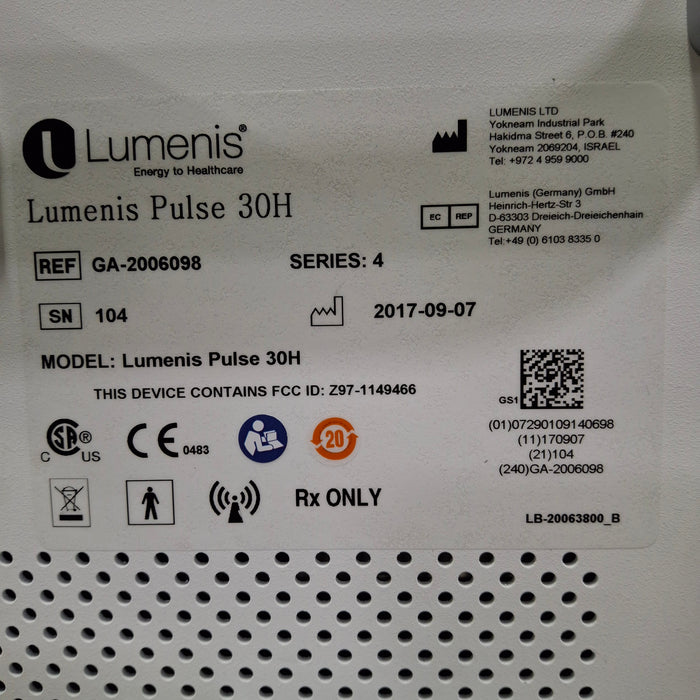 Lumenis Pulse 30H Laser