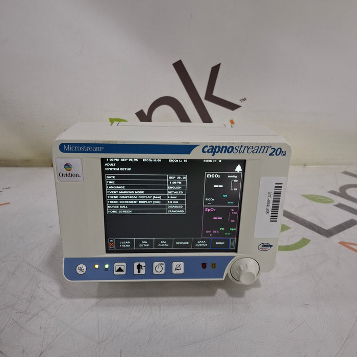 Oridion Capnostream 20P Capnography Monitor