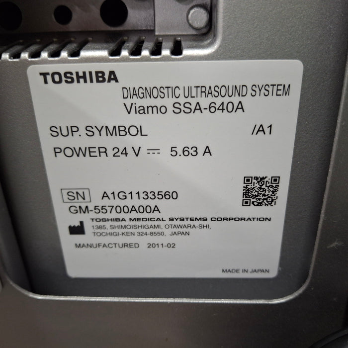 Toshiba SSA-640A Viamo Portable Ultrasound