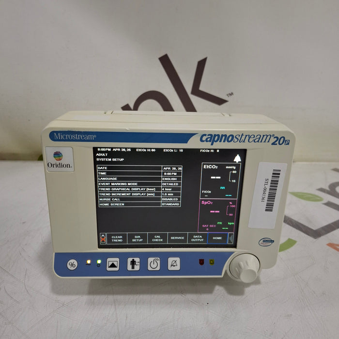Oridion Capnostream 20P Capnography Monitor
