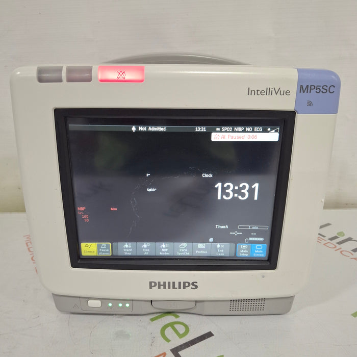 Philips IntelliVue MP5SC Fast SpO2, NIBP Spot Check Monitor