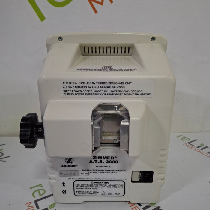 Zimmer ATS 2000 Automatic Tourniquet System