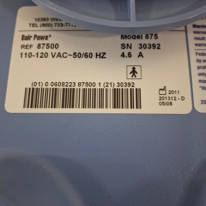 3M Bair Hugger 875 Patient Warmer