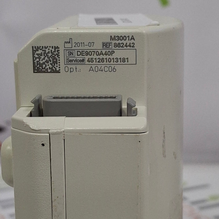 Philips M3001A-A04C06 OxiMax SpO2, NIBP, ECG, Temp, IBP MMS Module