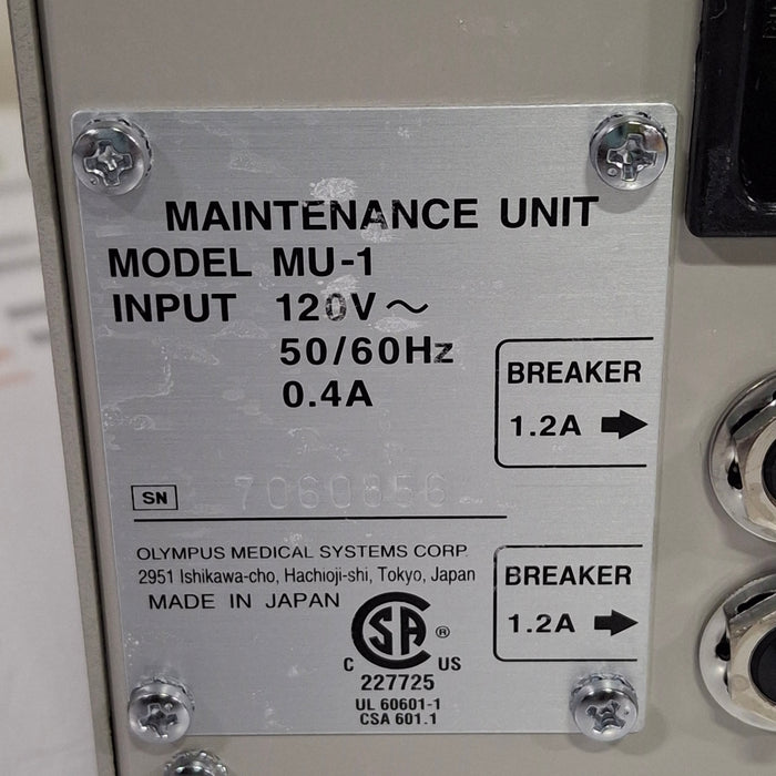 Olympus MU-1 Leakage Tester