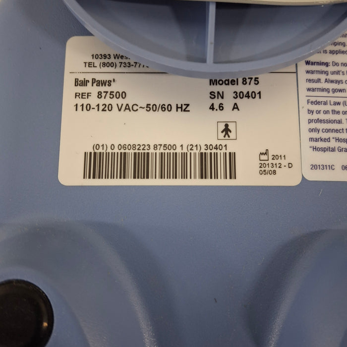 3M Bair Paws 875 Patient Warmer