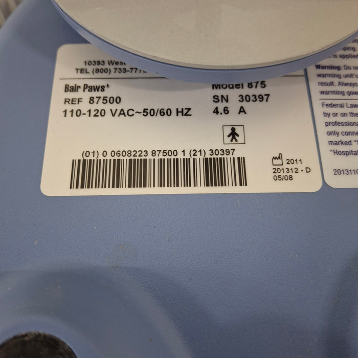 3M Bair Paws 875 Patient Warmer