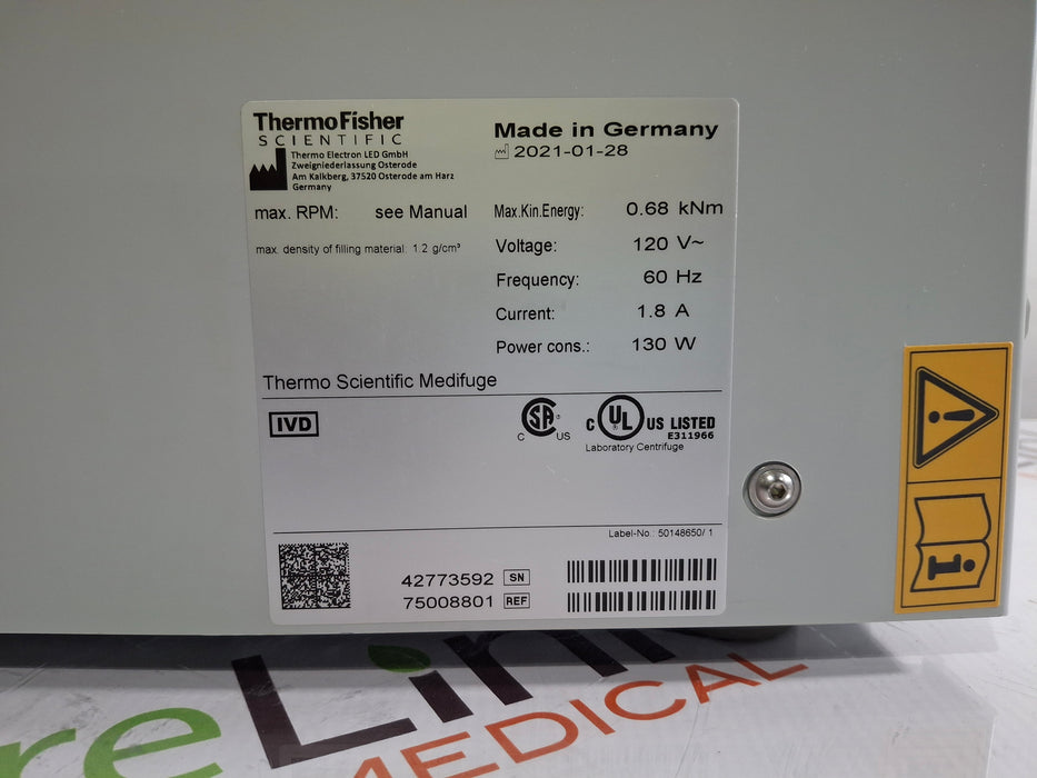 Thermo Scientific 75008801 Medifuge Centrifuge