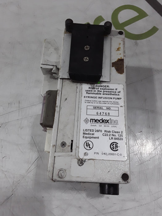 Smiths Medical Medfusion 2001 Syringe Infusion Pump