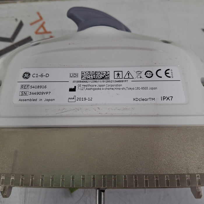 GE Healthcare GE Healthcare C1-6-D XD Clear Convex Transducer Ultrasound Probes reLink Medical