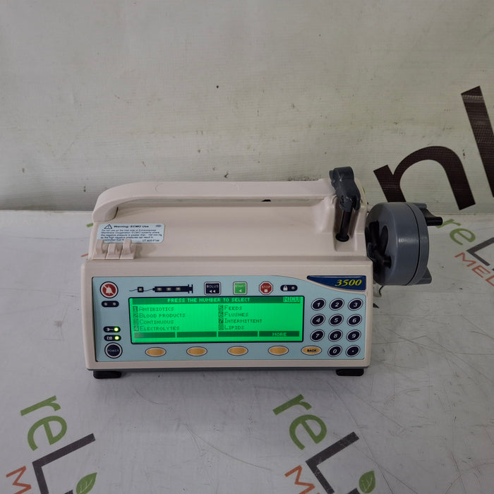 Smiths Medical Medfusion 3500 Version 5 Syringe Infusion Pump