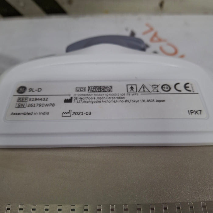 GE Healthcare 9L-D Linear Array Transducer