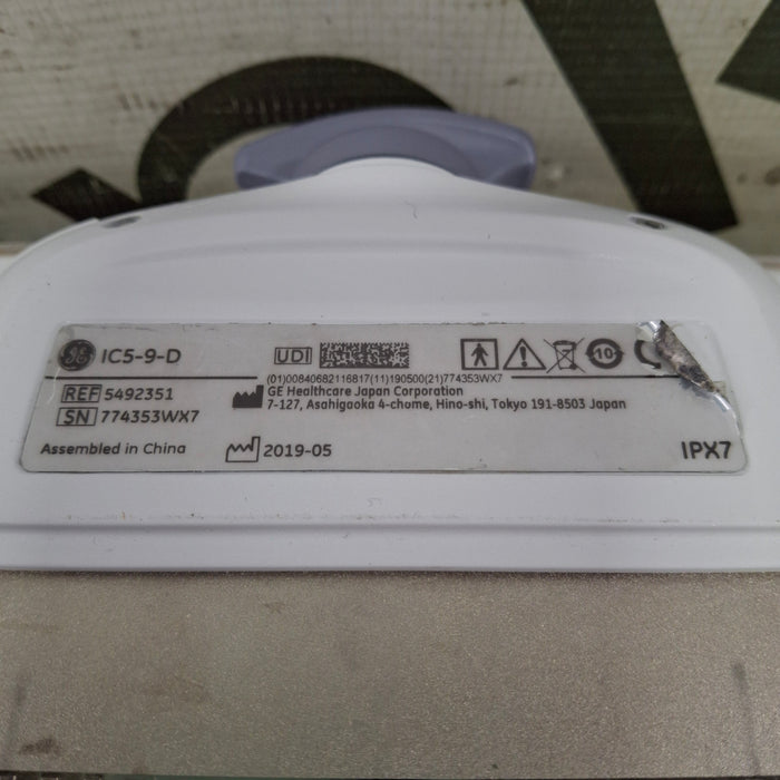 GE Healthcare IC5-9-D Endocavity Transducer