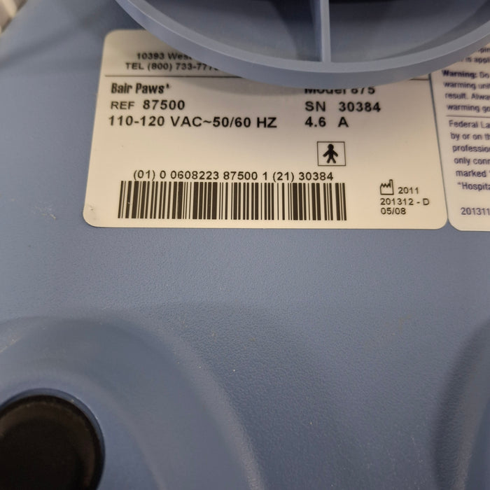 3M Bair Paws 875 Patient Warmer