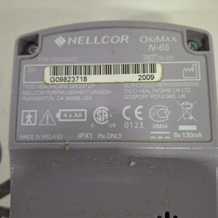 Nellcor Oximax N-65 Pulse Oximeter