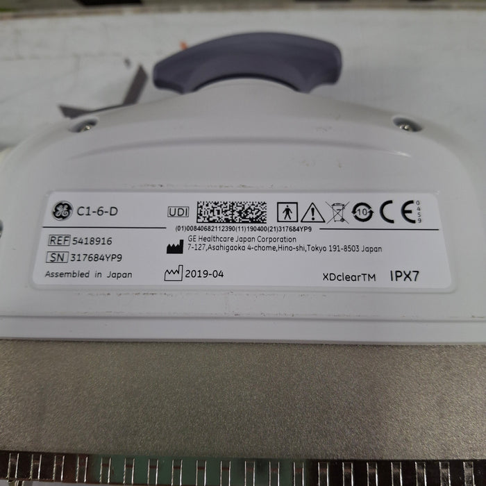 GE Healthcare GE Healthcare C1-6-D XD Clear Convex Transducer Ultrasound Probes reLink Medical
