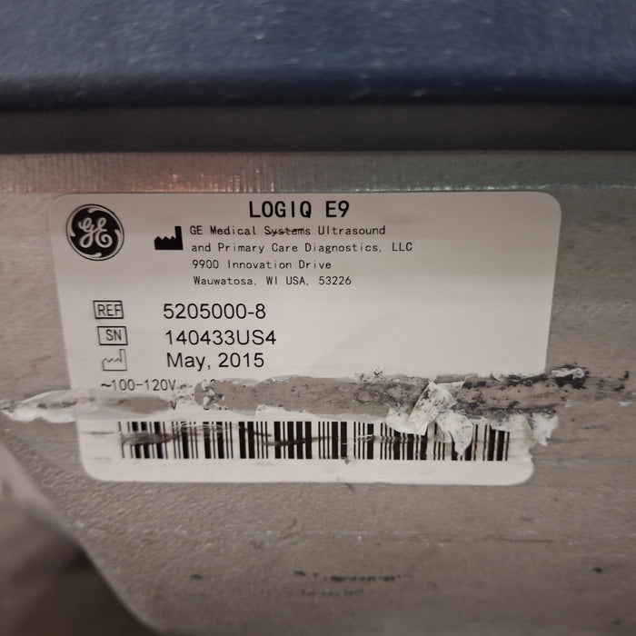 GE Healthcare GE Healthcare Logiq E9 Ultrasound Ultrasound reLink Medical