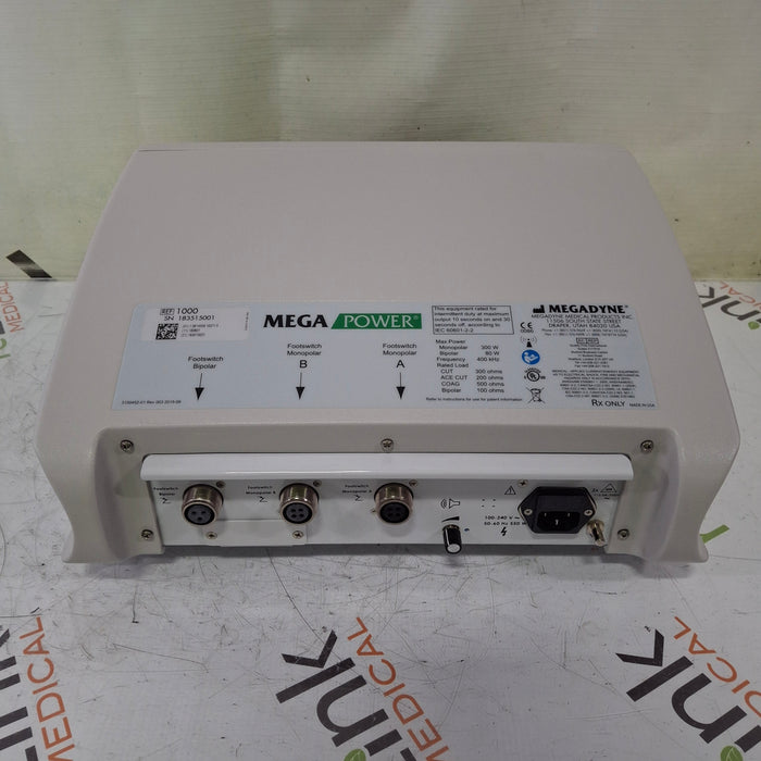 Megadyne Mega Power Electrosurgical Unit