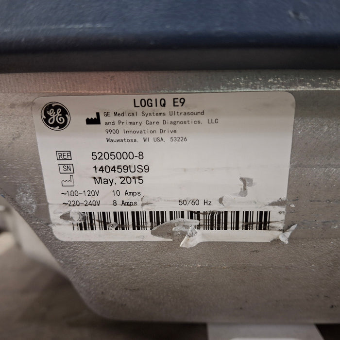 GE Healthcare GE Healthcare Logiq E9 Ultrasound Ultrasound reLink Medical