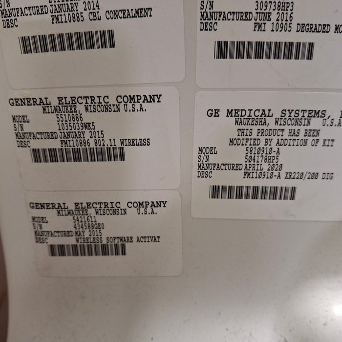 GE Healthcare Optima XR220 AMX Portable X-ray