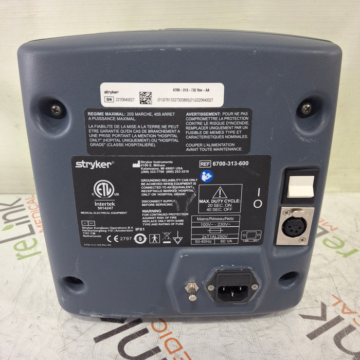 Stryker 6700-313-600 Malis Bipolar Irrigator