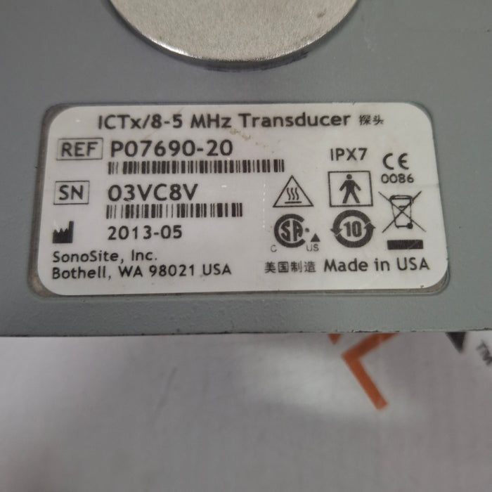 Sonosite ICTx/8-5 MHz Transvaginal Transducer