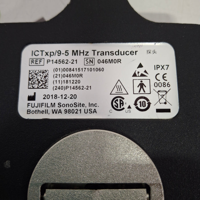 Fujifilm P14562-21 ICTxp/9-5 MHz Extracorporeal Transducer