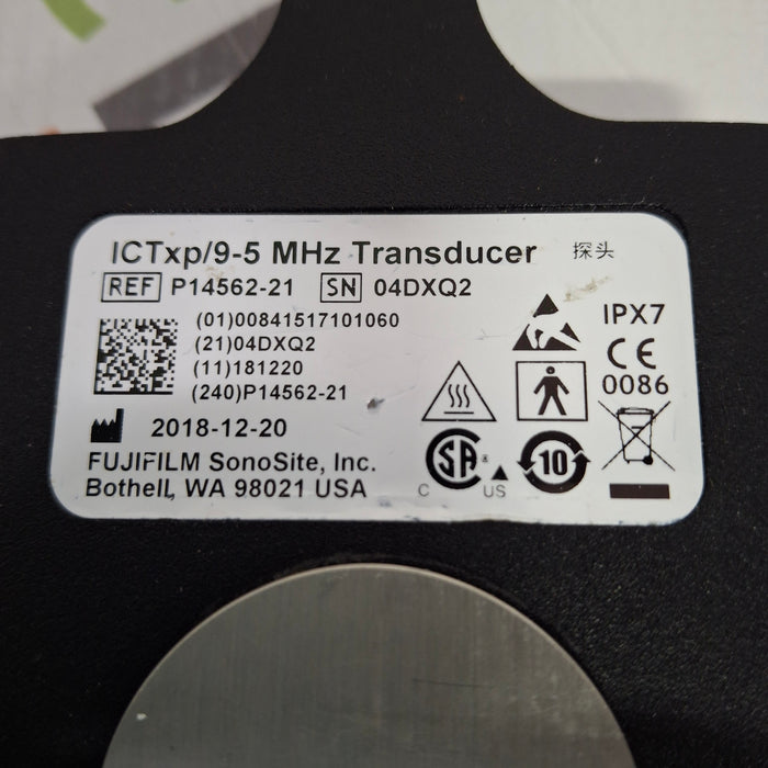 Fujifilm P14562-21 ICTxp/9-5 MHz Extracorporeal Transducer