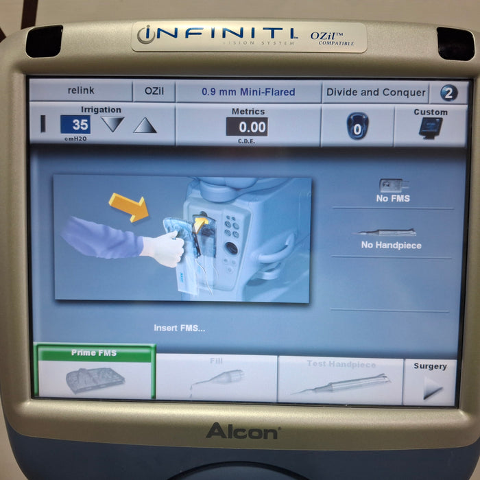 Alcon Laboratories Inc Infiniti w/ Ozil Phacoemulsifier