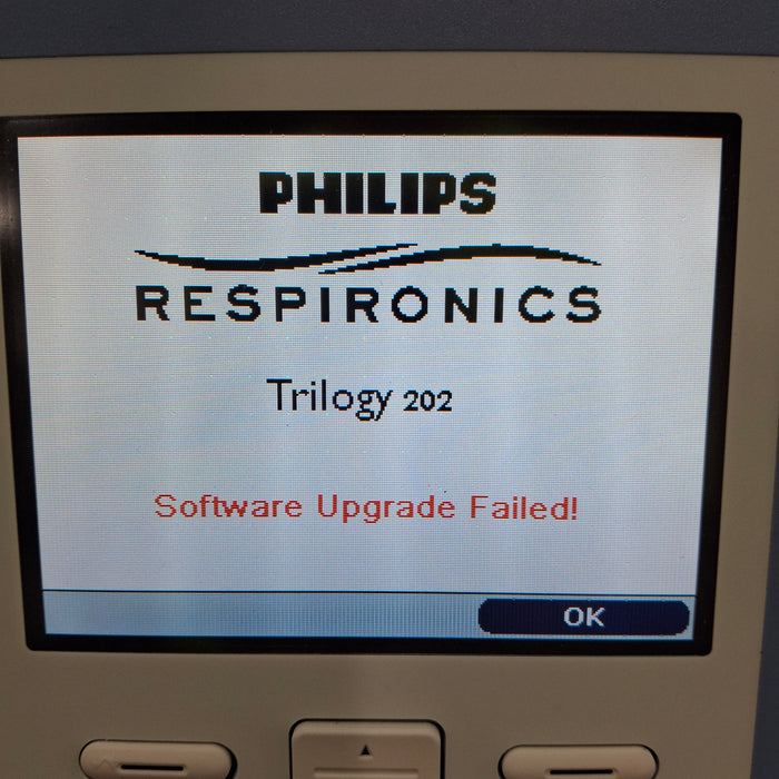 Respironics Trilogy 202 Ventilator