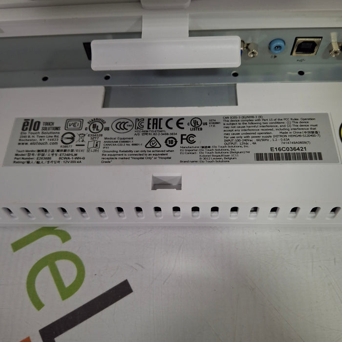 Elo Touch Solutions ET2401LM 24" Display Monitor