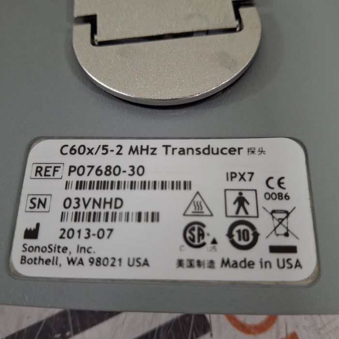 Sonosite C60x/5-2 MHz Convex Transducer
