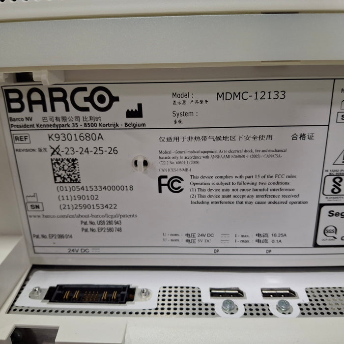 Barco MDMC-12133 Coronis Uniti 33" Display Monitor