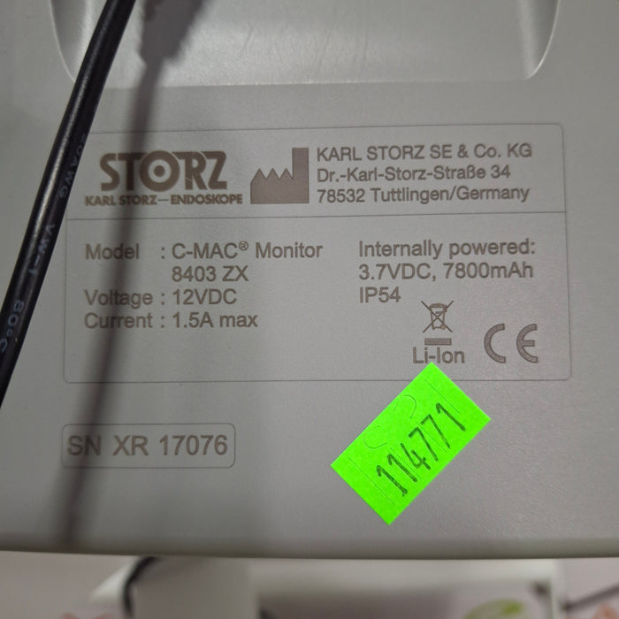 Karl Storz 8403 ZX C-MAC Monitor
