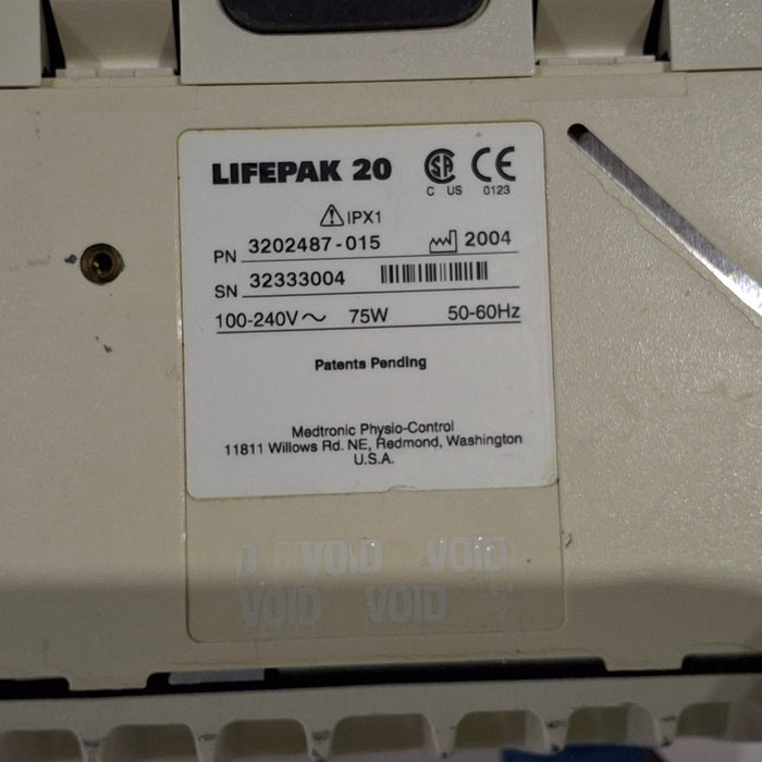 Physio-Control LifePak 20 Defibrillator
