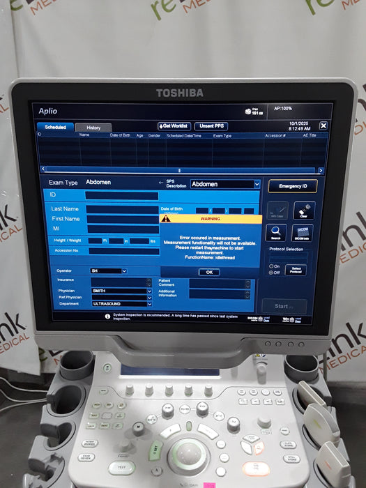 Toshiba Aplio 500 TUS-A500 Ultrasound