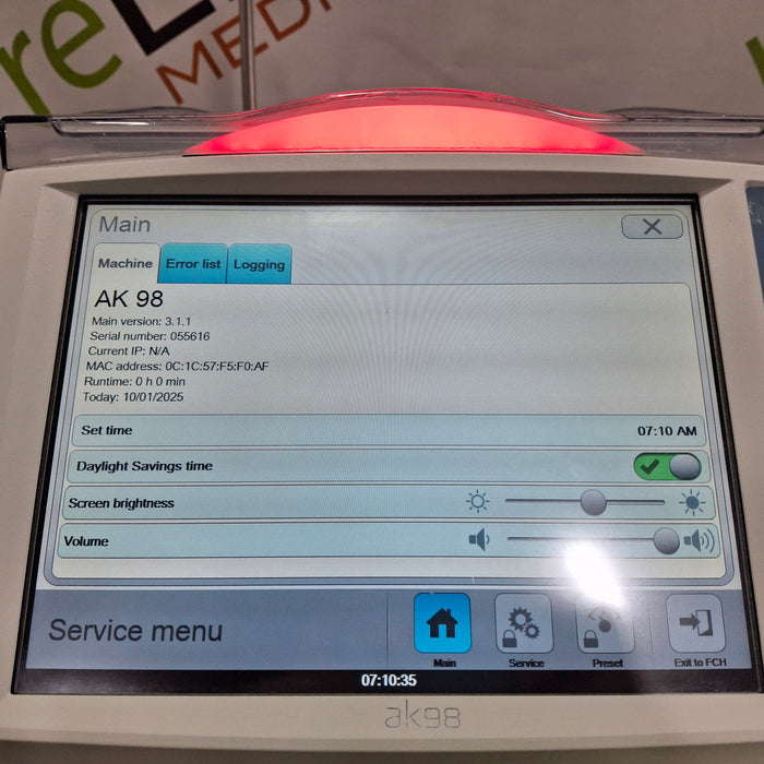 Baxter AK 98 Dialysis System