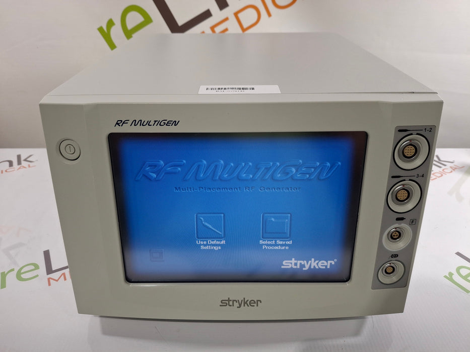 Stryker RF Multigen 0406-900-000 Radiofrequency Generator