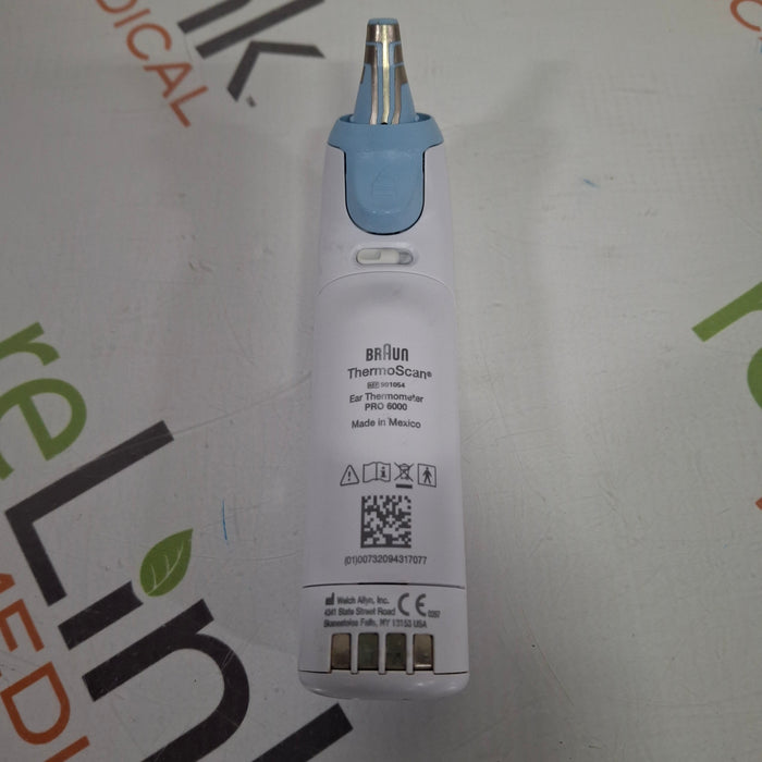 Welch Allyn Braun ThermoScan PRO 6000 Ear Thermometer