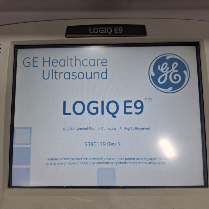 GE Healthcare Logiq E9 Ultrasound
