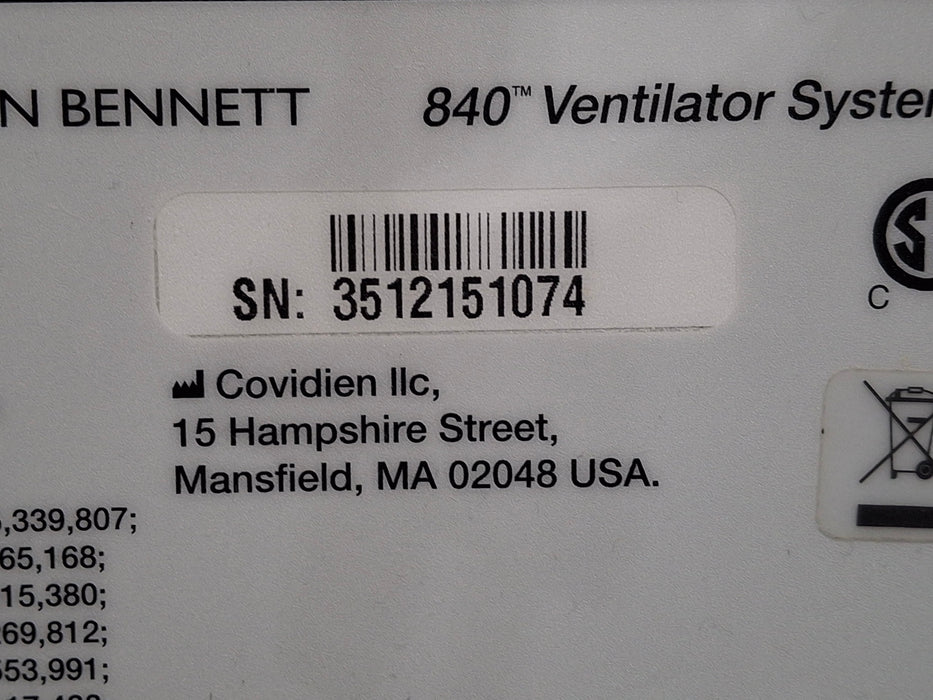 Puritan Bennett 840 Ventilator