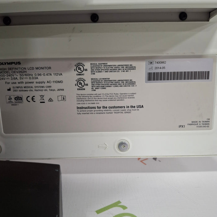 Olympus OEV262H 26" HD LCD Endoscopy Monitor