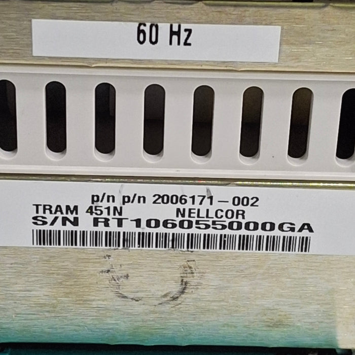 GE Healthcare TRAM 451M Multiparameter Module - Masimo SpO2