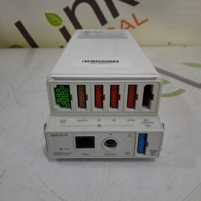 GE Healthcare TRAM 451M Multiparameter Module - Masimo SpO2