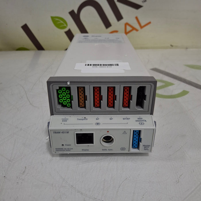 GE Healthcare TRAM 451M Multiparameter Module - Masimo SpO2