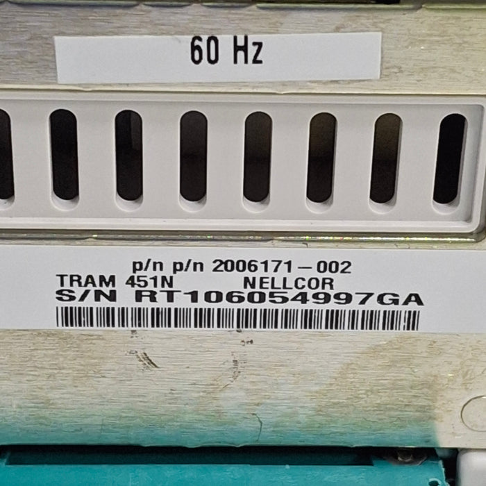 GE Healthcare TRAM 451M Multiparameter Module - Masimo SpO2