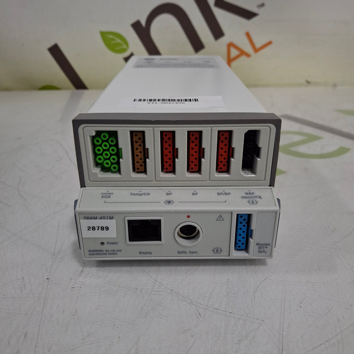 GE Healthcare TRAM 451M Multiparameter Module - Masimo SpO2