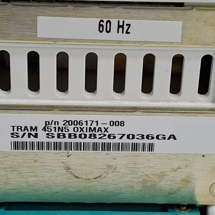 GE Healthcare TRAM 451M Multiparameter Module - Masimo SpO2