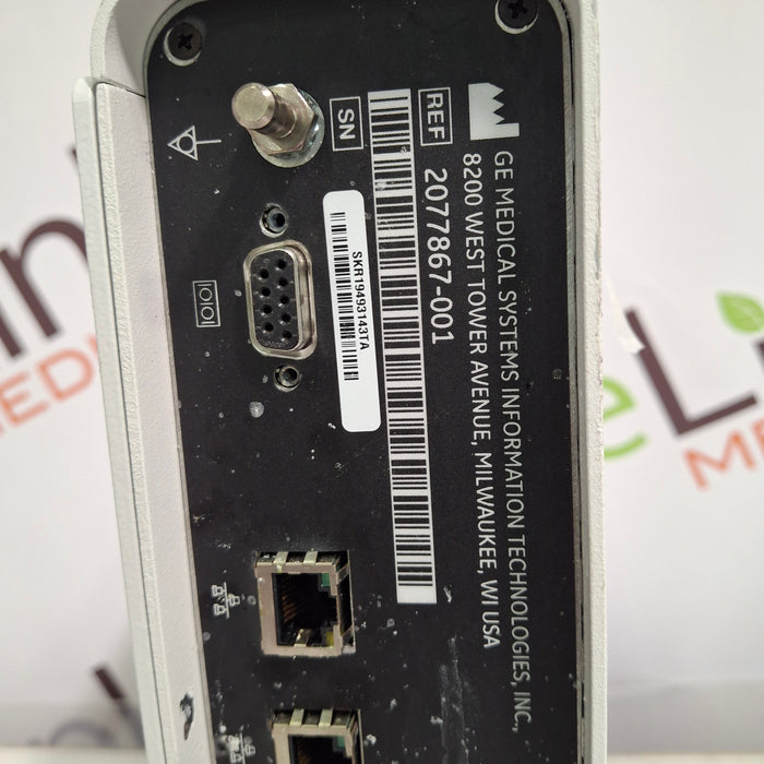 GE Healthcare PDM Base Station Plus CO2 Patient Data Module