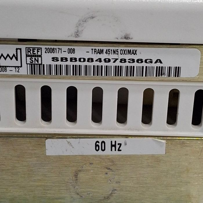GE Healthcare TRAM 451M Multiparameter Module - Masimo SpO2